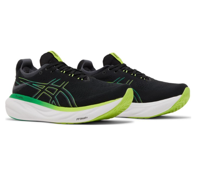 Asics Gel Nimbus 25 Black Lime Zest 1011B547-003 - Image 2