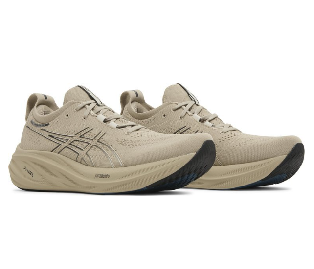 Asics Gel Nimbus 26 Feather Grey Black 1011B794-021 - Image 5