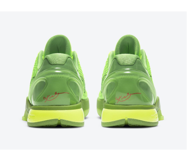Zoom Kobe 6 Protro Grinch 2020 CW2190 300 - Image 2