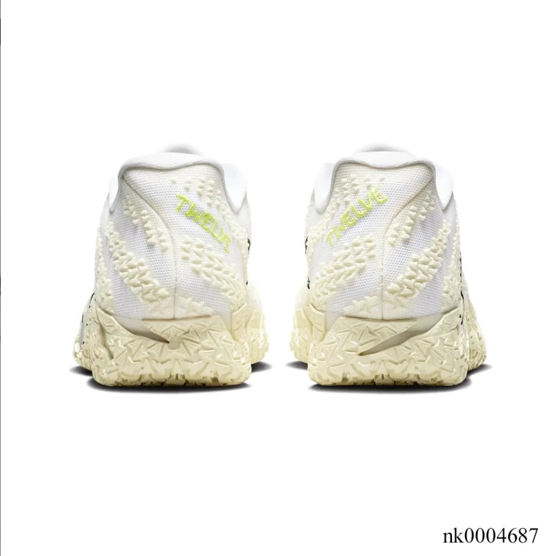 Alternative view of Ja 3 White Coconut Milk Shoes Sneakers