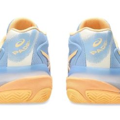 Alternative view of Wmns Asics Gel-Resolution X Padel Stone Wash Orange Glow 1042A285-400