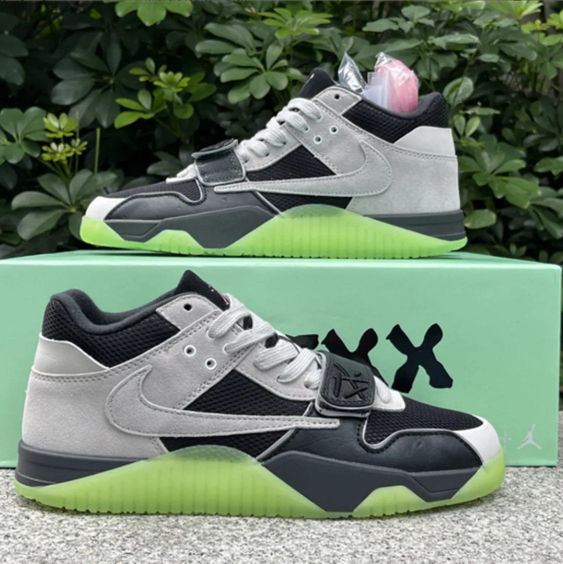 Chase B x Travis Scott x Jumpman Jack Shoes Sneakers - Image 4