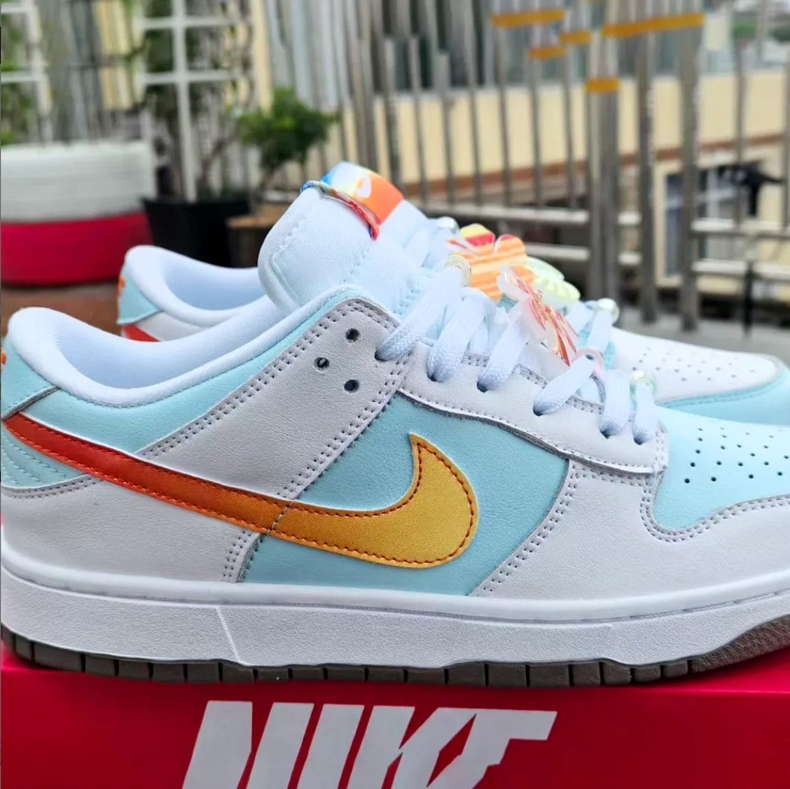 Alternative view of Dunk Low LX Beach Sunset Shoes Sneakers