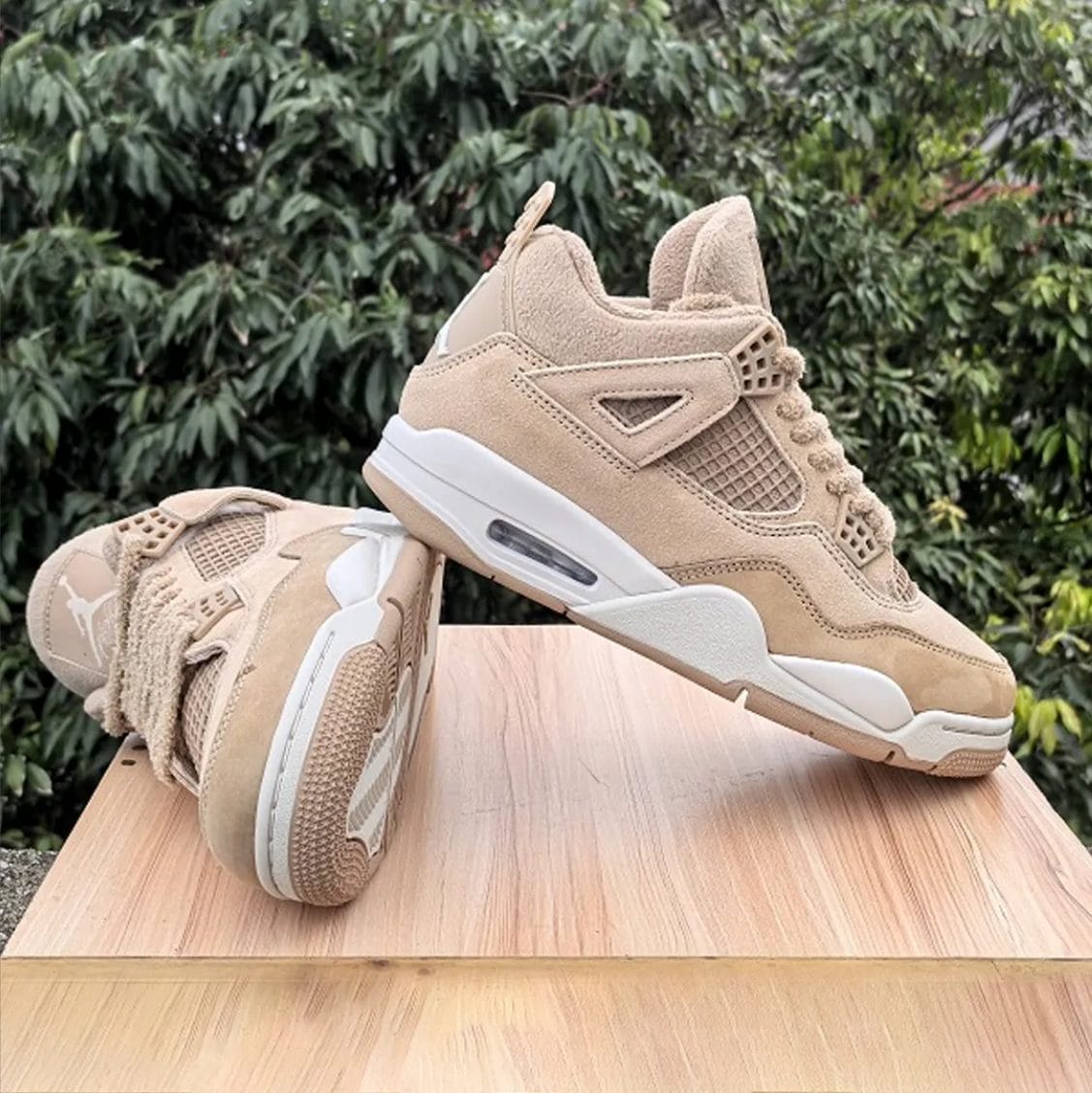 Alternative view of Air Jordan 4 Cozy Girl Shoes Sneakers