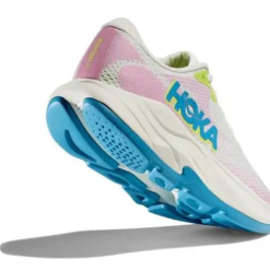 Alternative view of Hoka One One Rincon 4 Wide Pink White 1155133-FNK