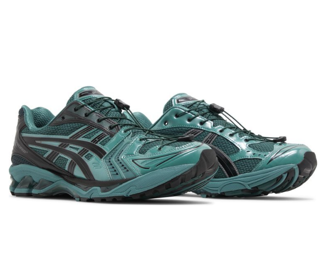 UNAFFECTED x Asics Gel Kayano 14 Infinite Wonders Pack-Posy Green 1201A922-300 - Image 2