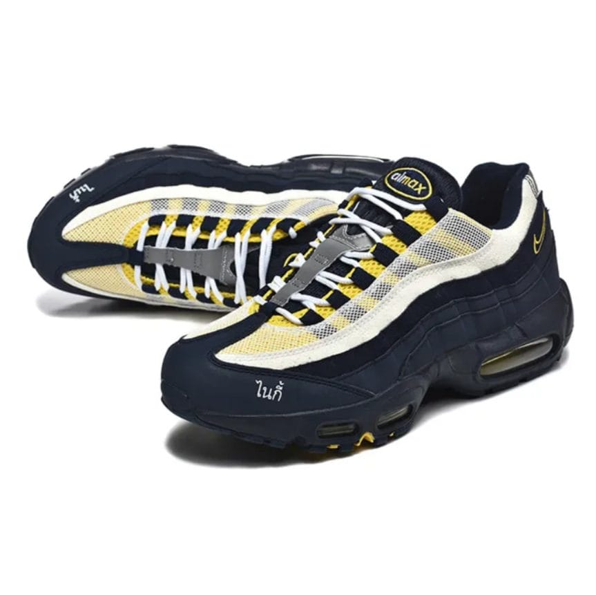 Eric Koston x AM 95 SB Obsidian Speed Yellow Shoes Sneakers - Image 7