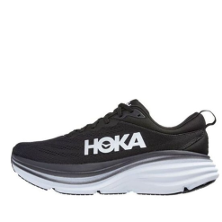 Hoka One One Bondi 8 Black White 1123202-BWHT