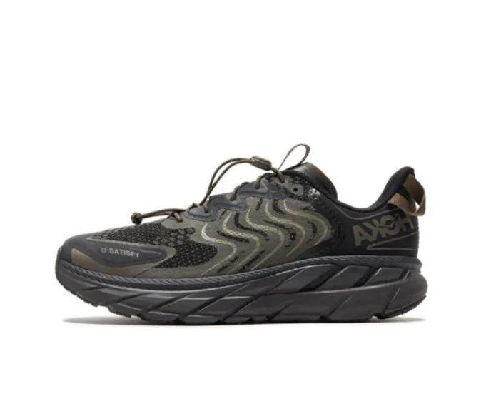 Hoka One One Clifton LS x Satisfy Forged Iron 1143450-FIBC