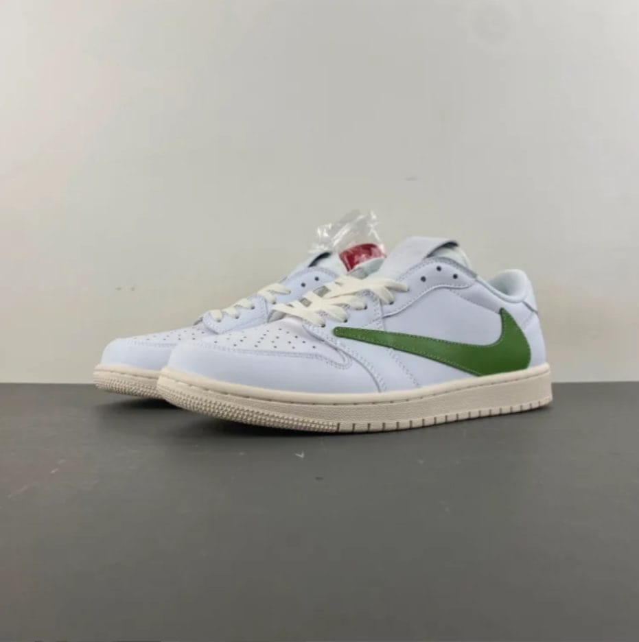 Travis Scott x Air Jordan 1 Low OG Matcha Shoes Sneakers - Image 15