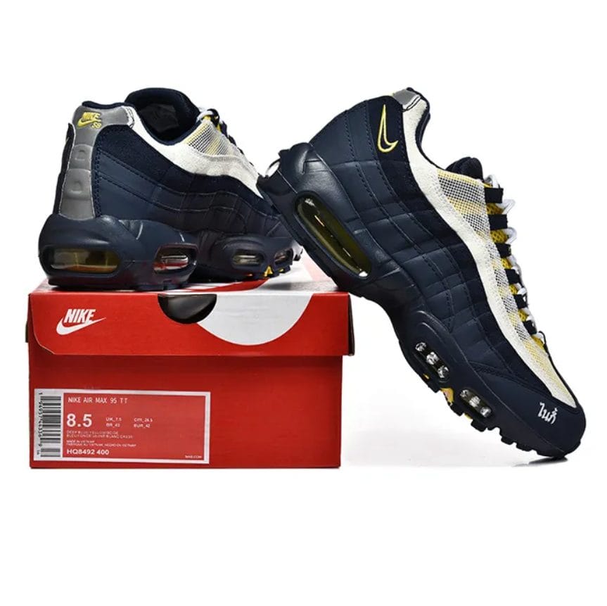 Alternative view of Eric Koston x AM 95 SB Obsidian Speed Yellow Shoes Sneakers