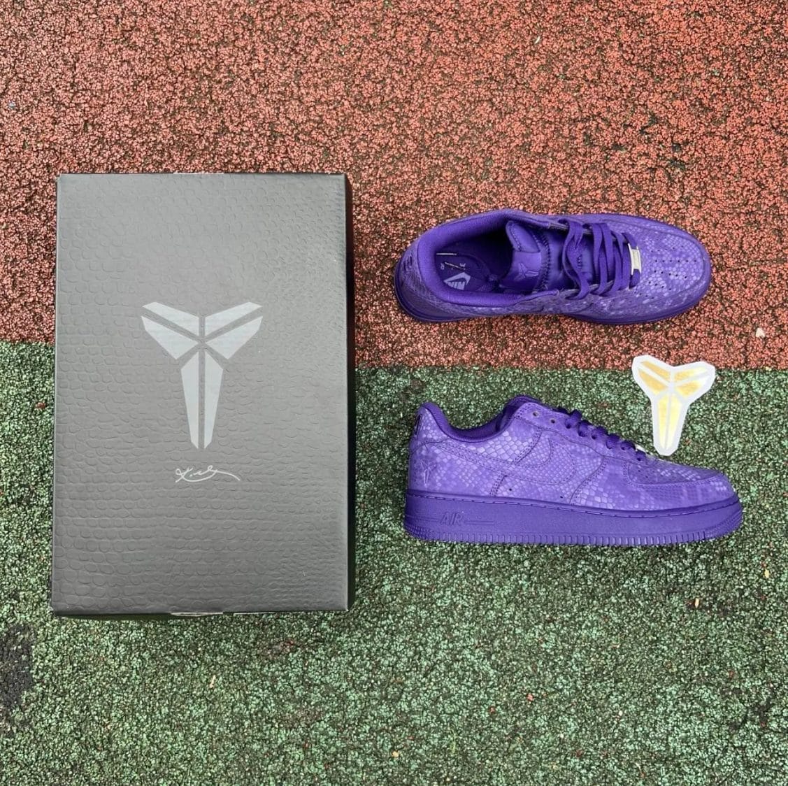 Kobe Bryant x AF 1 Low Court Purple Shoes Sneaker - Image 5