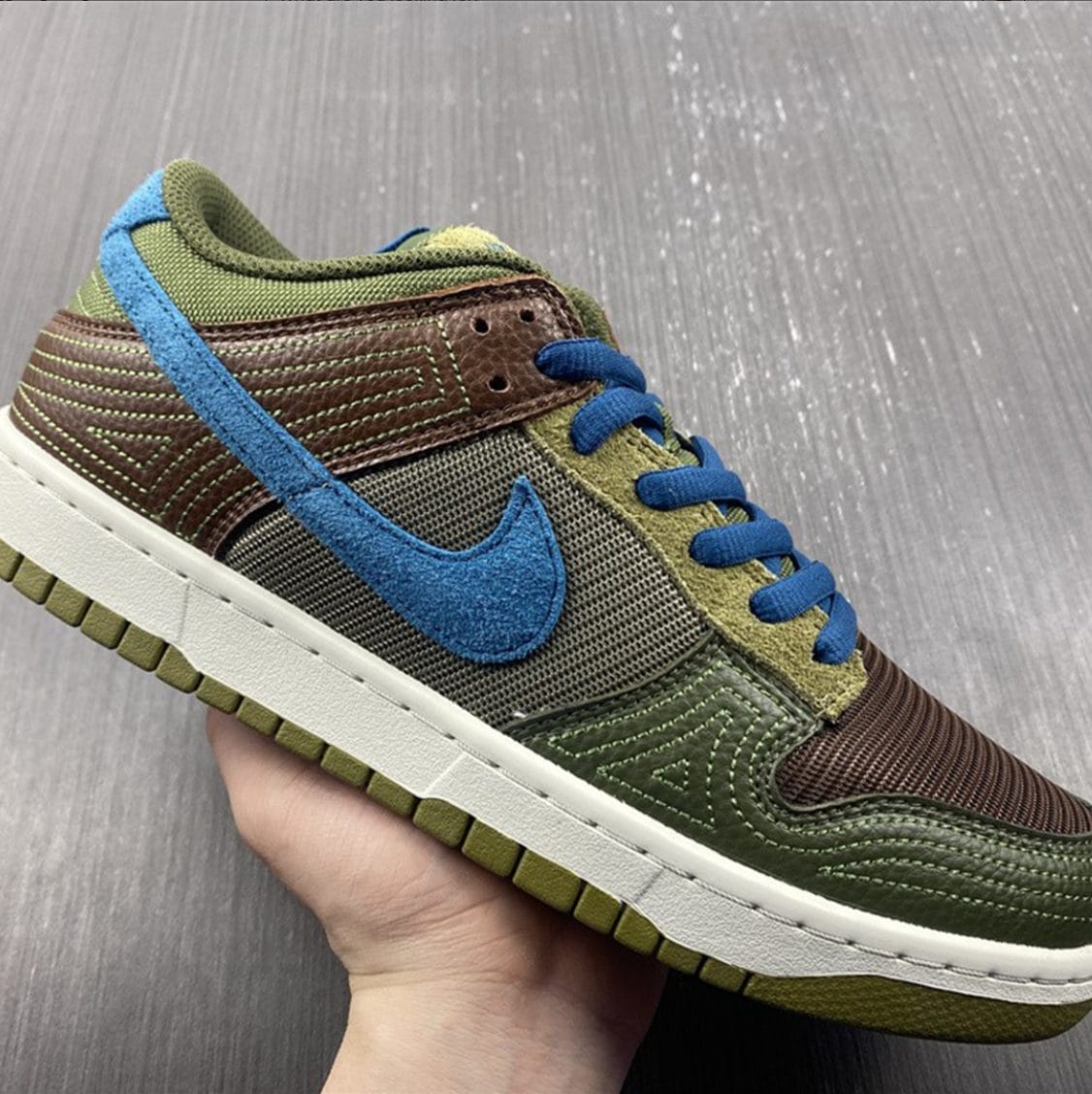 Nike Dunk Low NH Jade Cacao Wow Shoes Sneakers - Image 6