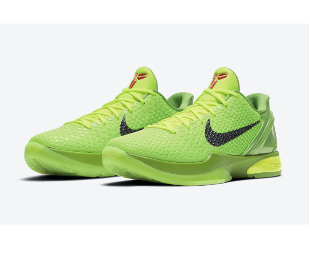 Zoom Kobe 6 Protro Grinch 2020 CW2190 300 - Image 4