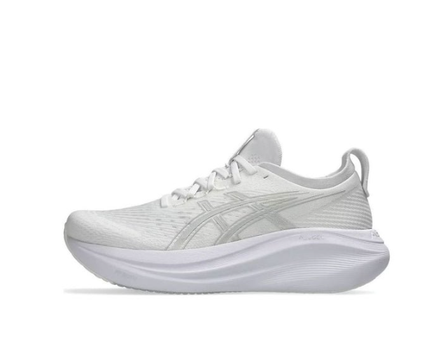 Asics Gel-Nimbus 27 White Glacier Grey 1011B958-100 - Image 2