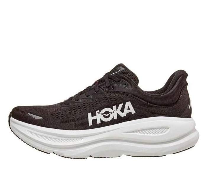 Hoka One One Bondi 9 Black White 1162011-BWHT - Image 2