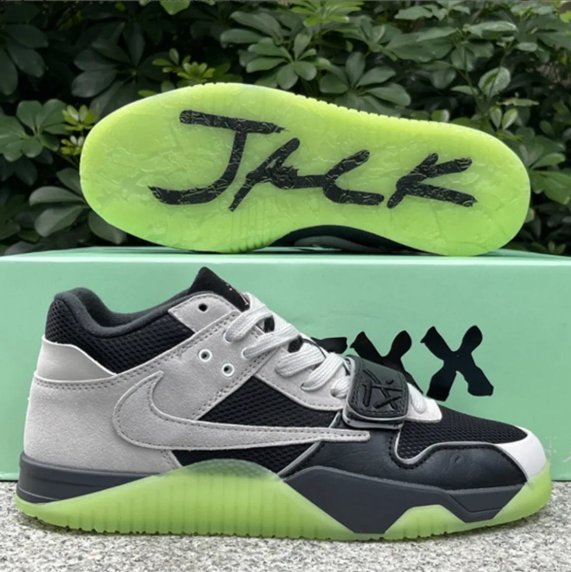 Chase B x Travis Scott x Jumpman Jack Shoes Sneakers - Image 6
