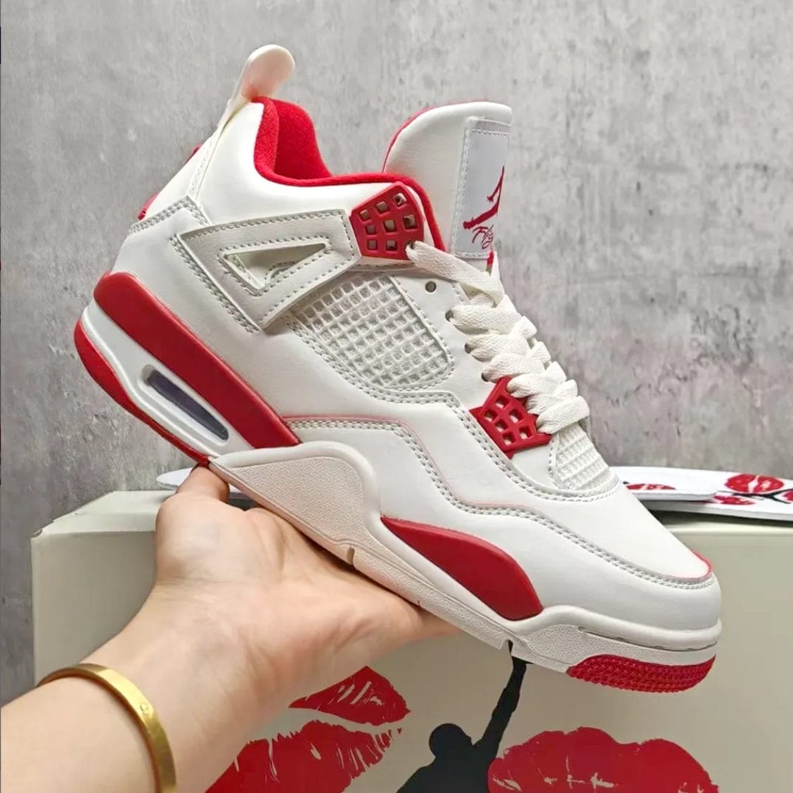 Air Jordan 4 Sierra Red Shoes Sneakers - Image 13