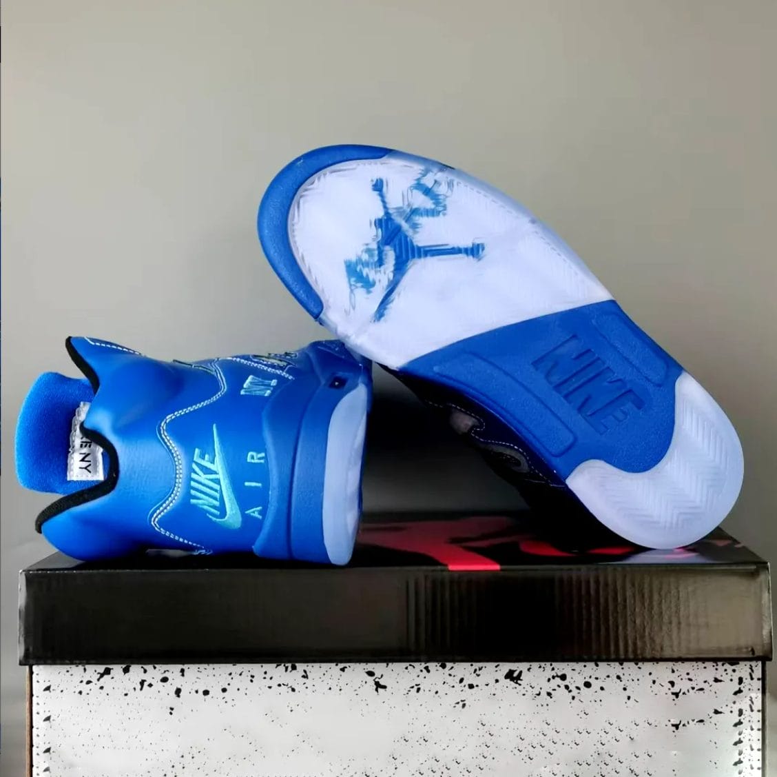 Awake NY x Air Jordan 5 Blueprint Shoes Sneakers - Image 4