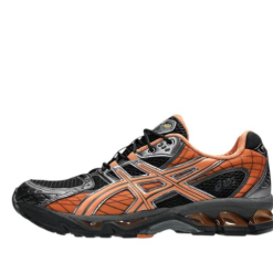 Alternative view of Asics Gel-Nimbus 10.1 Black Rust Orange 1203A543-004