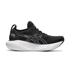 Asics Gel Nimbus 25 4E Wide Black Pure Silver 1011B618-001