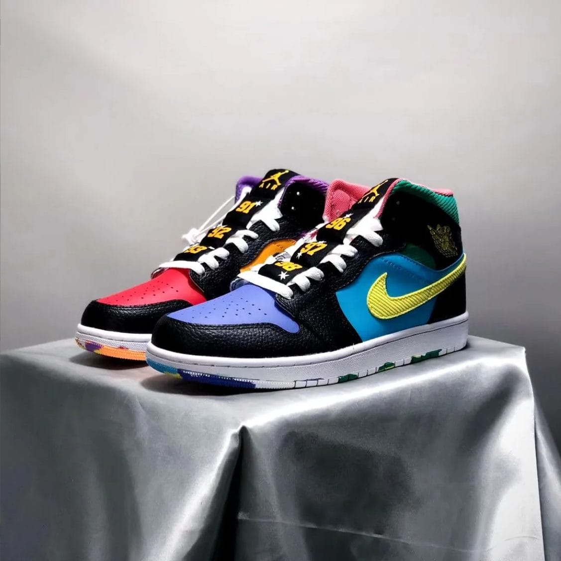 Air Jordan 1 Mid Six Championships Shoes Sneakers - Image 5