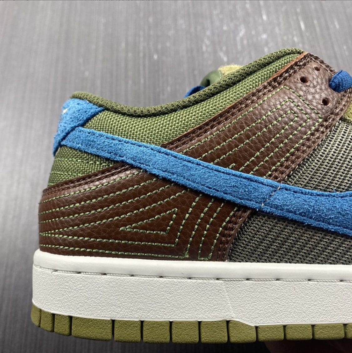 Nike Dunk Low NH Jade Cacao Wow Shoes Sneakers - Image 7