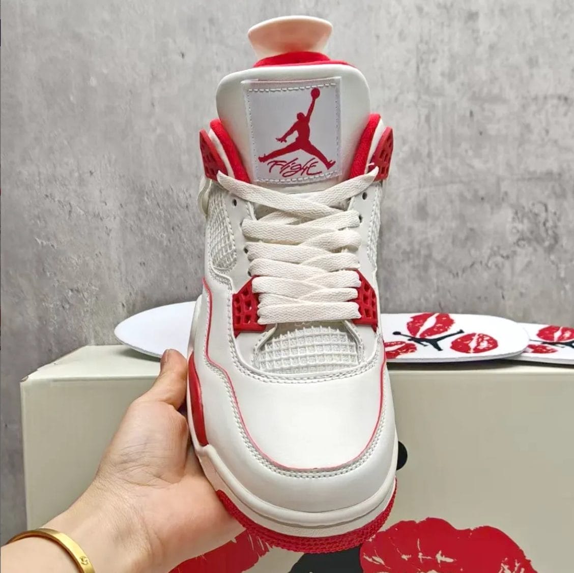 Air Jordan 4 Sierra Red Shoes Sneakers - Image 14