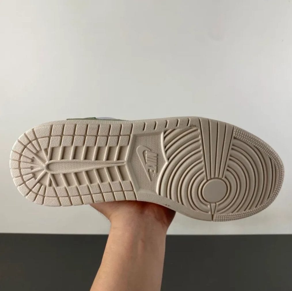 Alternative view of Travis Scott x Air Jordan 1 Low OG Matcha Shoes Sneakers