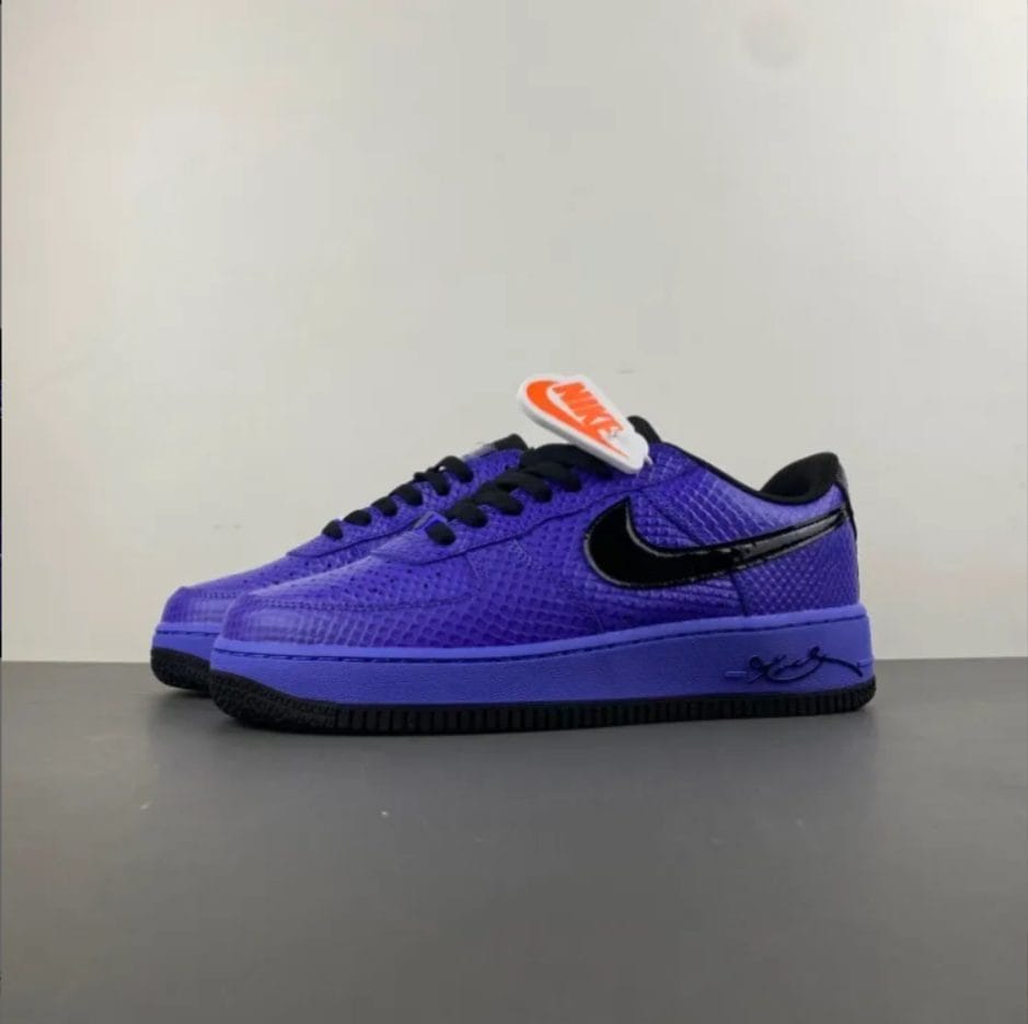 Kobe Bryant x FC Barca x Air Force 1 Low Protro Persian Violet Shoes Sneaker - Image 8