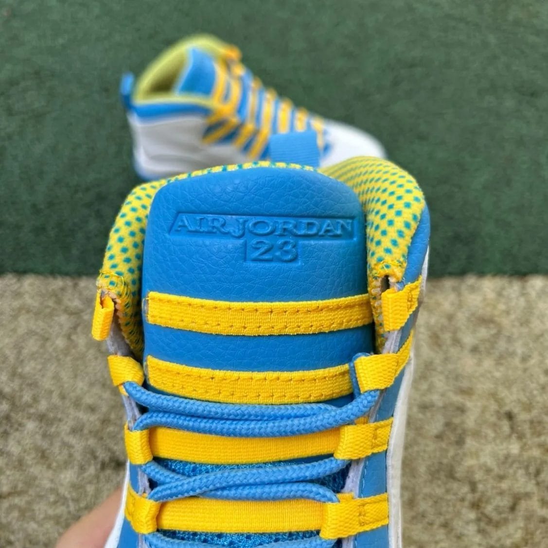 Air Jordan 10 Carolina Blue Yellow Shoes Sneakers - Image 9