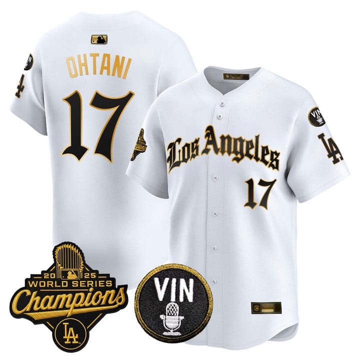 Shohei Ohtani Jersey #17 Dodgers 2025 World Series Champions LA Gothic - Image 4