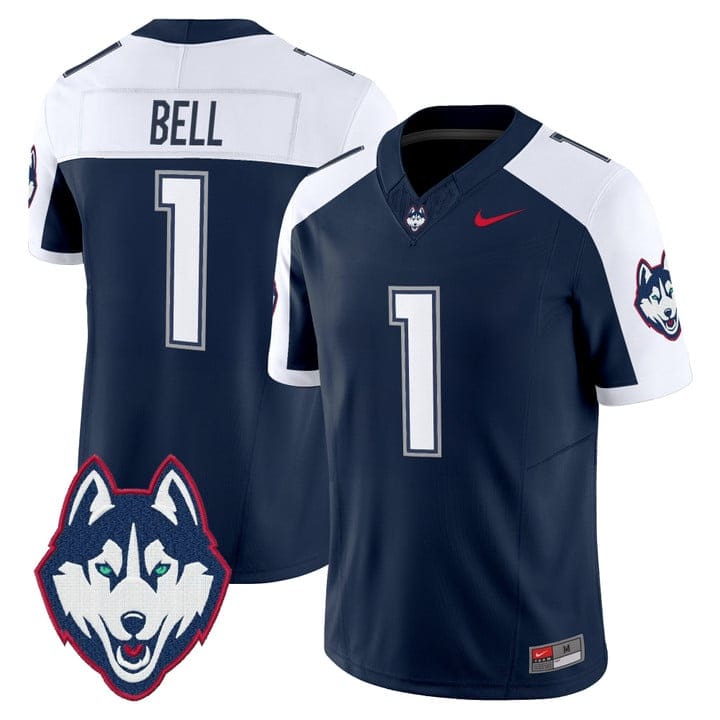 Alternative view of Skyler Bell Jersey #1 UConn Huskies 2025 Vapor Limited Stitched