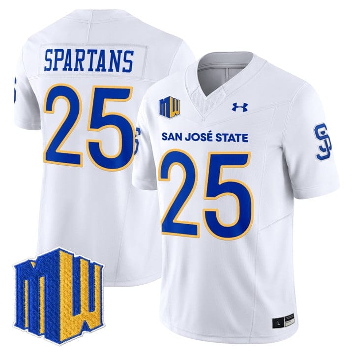 Spartans Jersey #25 San José State Spartans 2025 Limited Stitched - Image 5