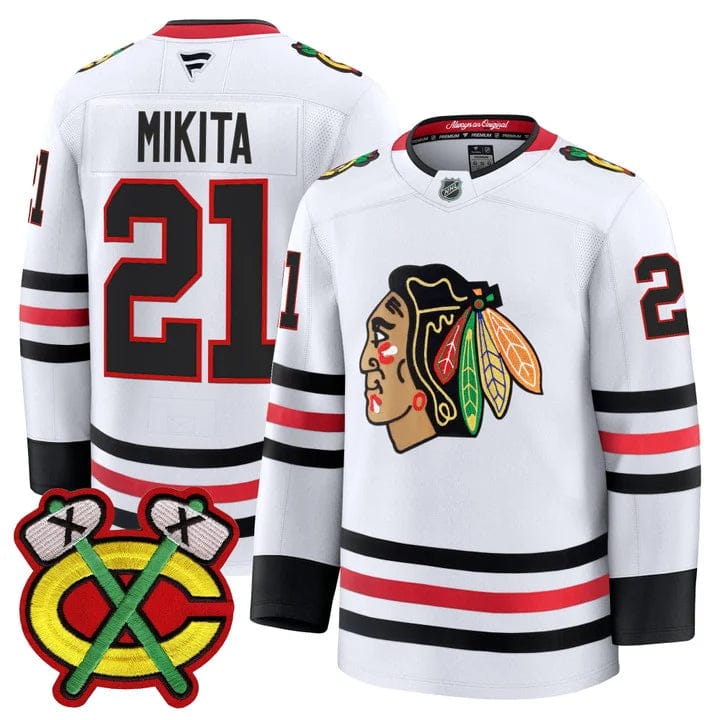 Stan Mikita Jersey #21 Chicago Blackhawks 2025-26 Premium Stitched - Image 3