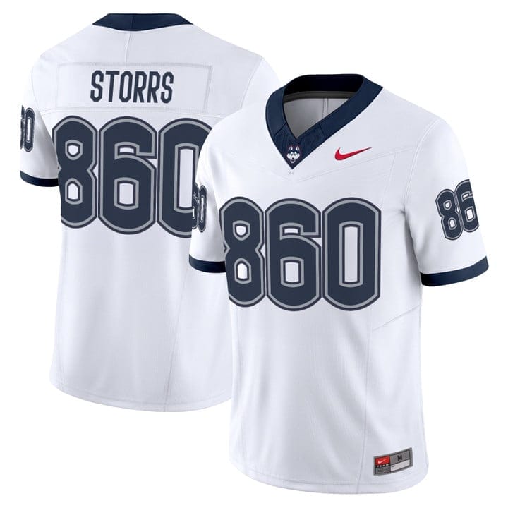 Storrs Jersey #860 UConn Huskies 2025 Vapor Limited Stitched - Image 3