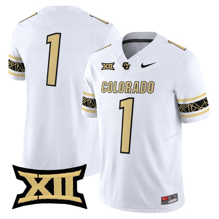 Team Jersey #1 Colorado Buffaloes 2025 Vapor Limited V2 Stitched - Image 4