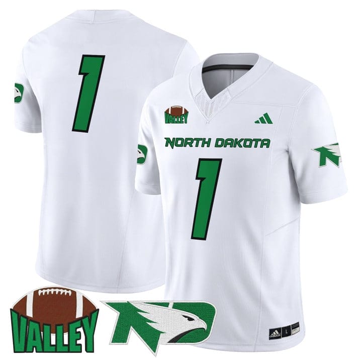 Team Jersey #1 North Dakota Fighting Hawks 2025 Vapor Limited Stitched - Image 5