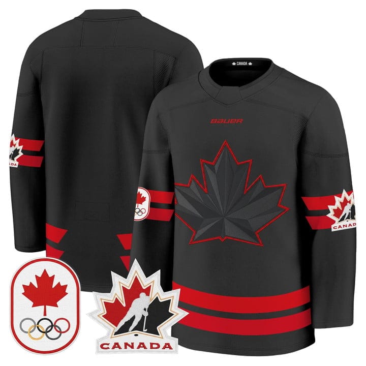 Team Jersey Canada Olympic Premium Hockey 2026 Stitched