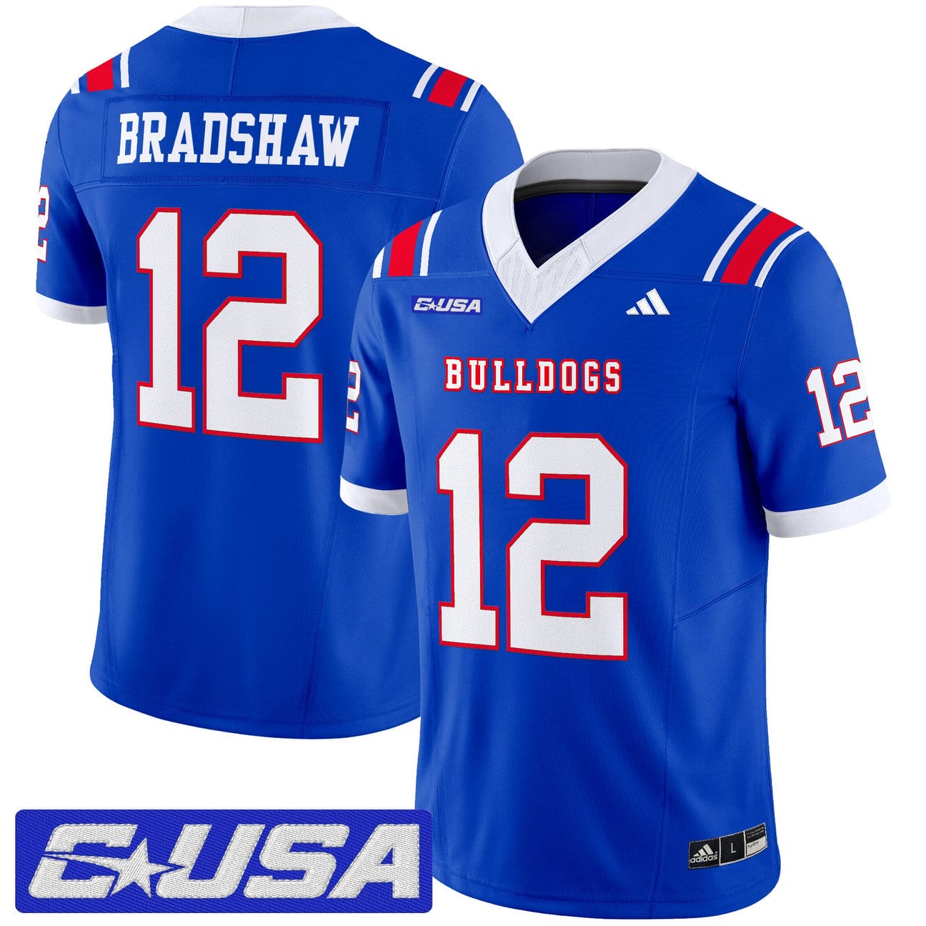 Terry Bradshaw Jersey #12 Louisiana Tech Bulldogs 2025 Limited Stitched - Image 4