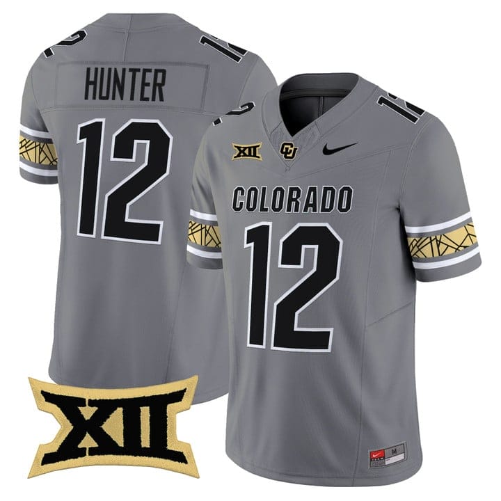 Travis Hunter Jersey #12 Colorado Buffaloes 2025 Vapor Limited V2 Stitched - Image 3