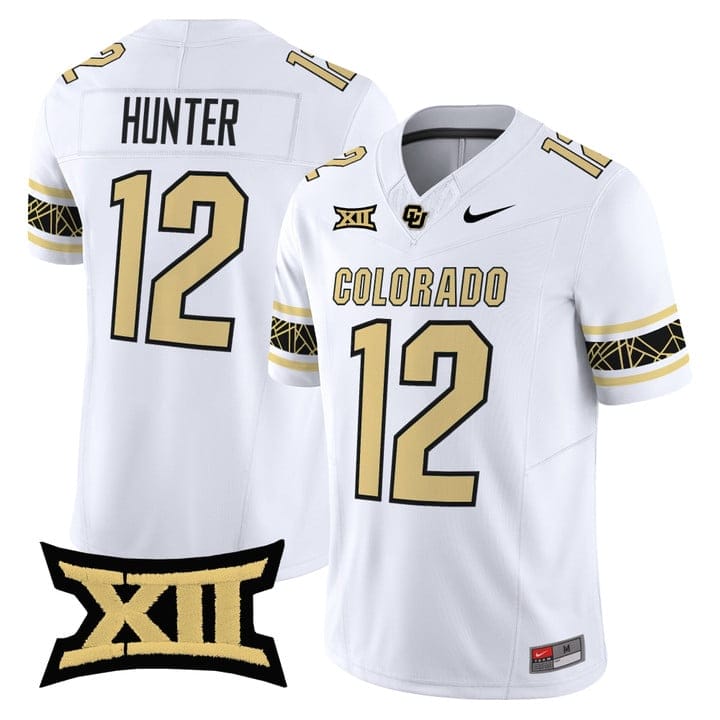 Travis Hunter Jersey #12 Colorado Buffaloes 2025 Vapor Limited V2 Stitched - Image 4