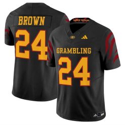 Alternative view of Willie Brown Jersey #24 Grambling Tigers 2025 Vapor Limited Stitched