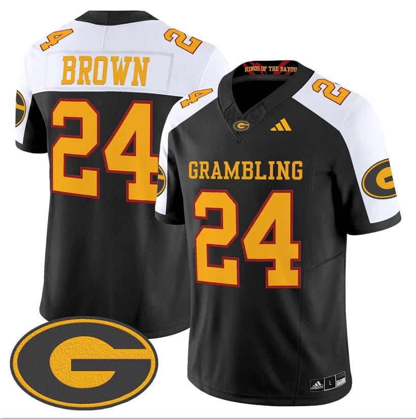 Willie Brown Jersey #24 Grambling Tigers 2025 Vapor Limited Stitched