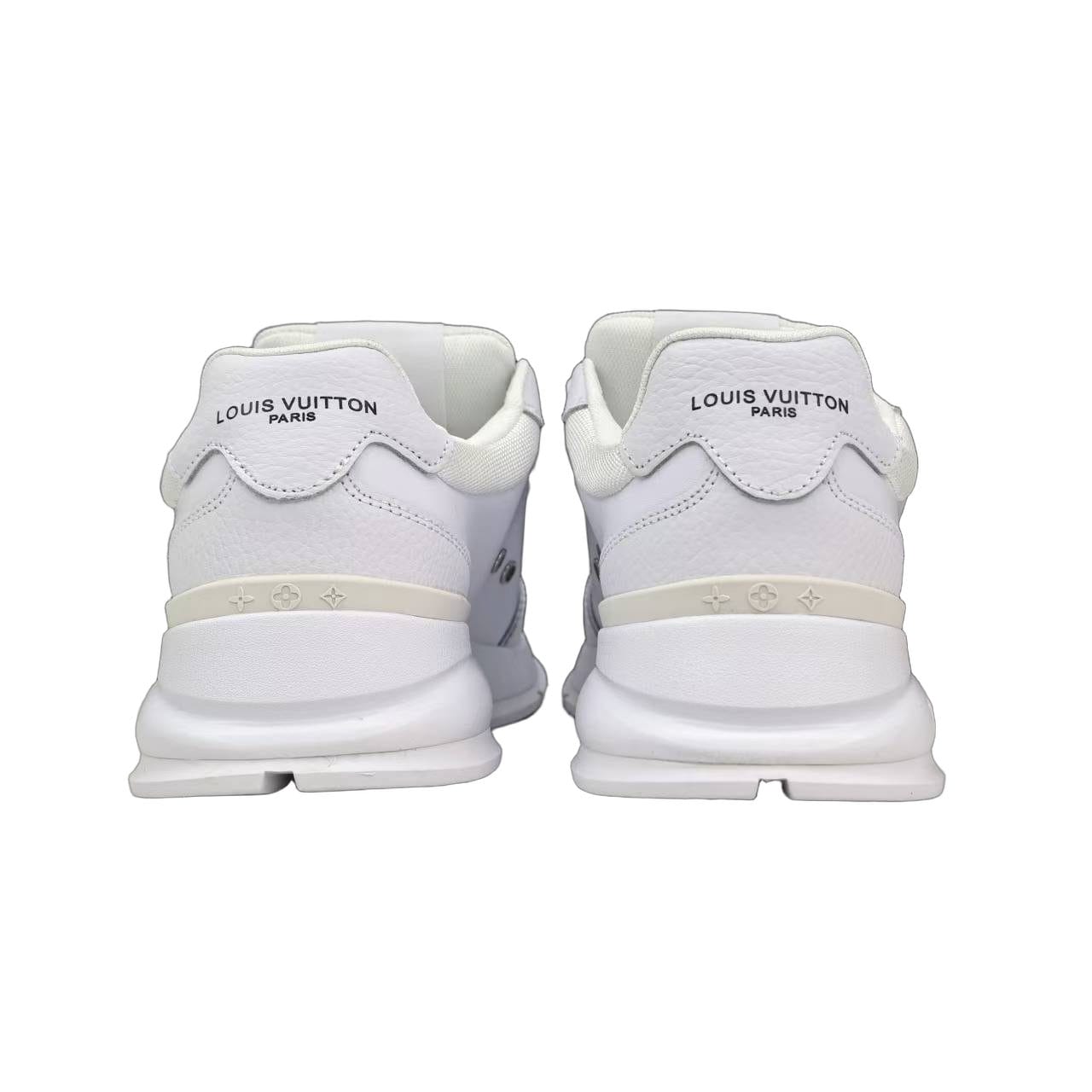 Luxury Lou Paris Classic Trainers White Black Shoes Sneakers - Image 7
