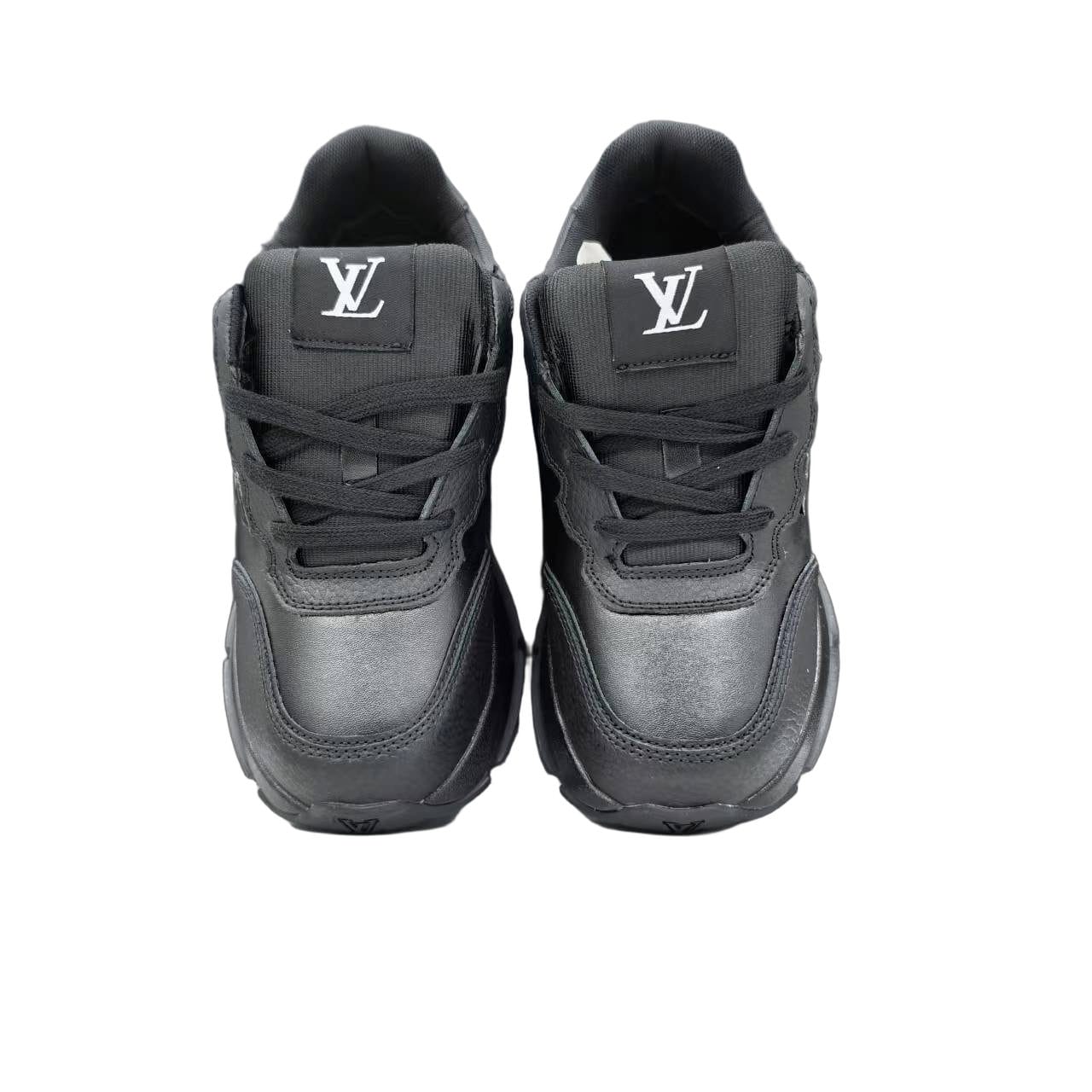 Luxury Lou Paris Classic Trainers Black Shoes Sneakers - Image 10
