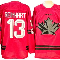 2026 Winter Olympics Team Canada #13 Sam Reinhart Hockey Jersey Red