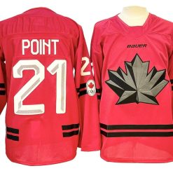 2026 Winter Olympics Team Canada #21 Brayden Point Hockey Jersey Red