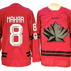 2026 Winter Olympics Team Canada #8 Cale Makar Hockey Jersey Red