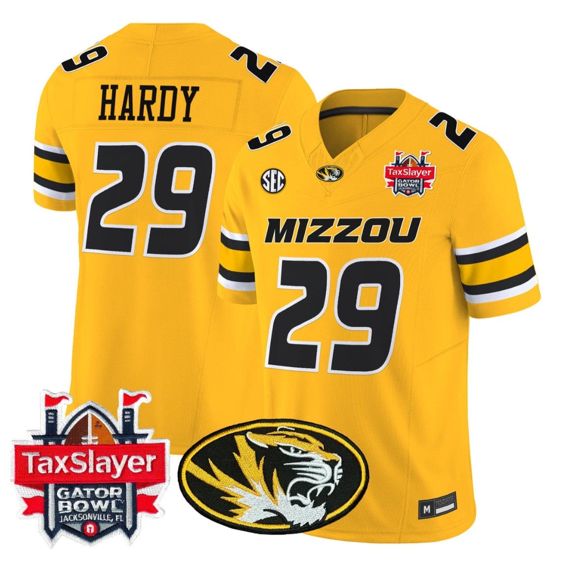 Ahmad Hardy Jersey #29 Missouri Tigers 2025 Gator Bowl Vapor Stitched - Image 4